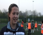 Still image from Charlton Athletic FC - Workshop 3 - Sian Jenkins Interview Camera 2